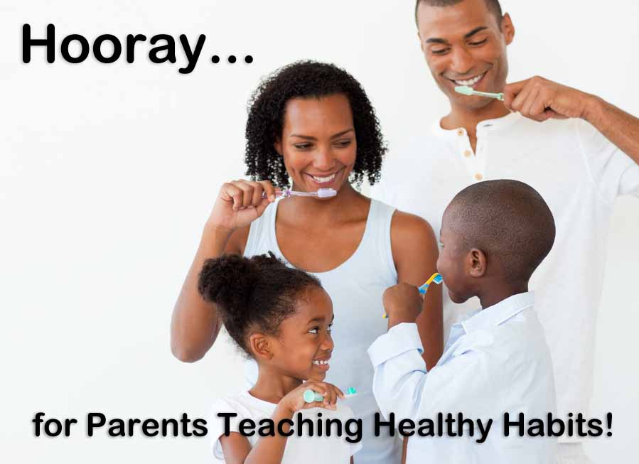 Teaching healthy dental habits