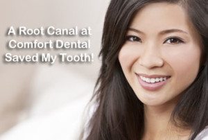 Root canals save teeth